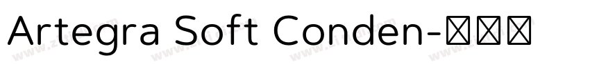 Artegra Soft Conden字体转换